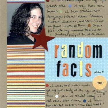 random facts about me
