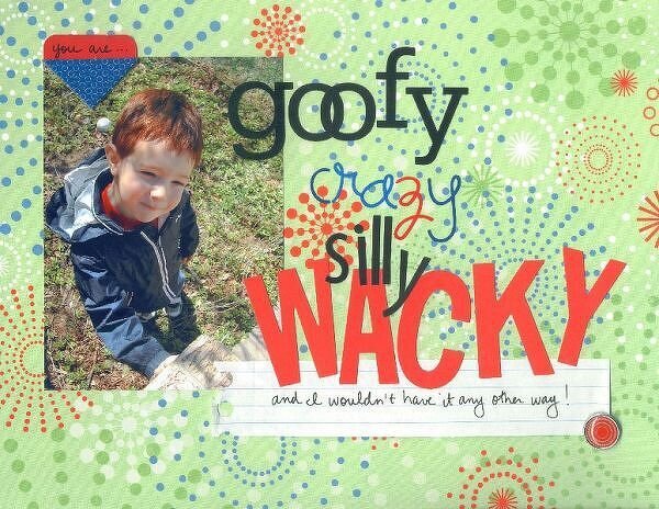 goofy crazy silly wacky