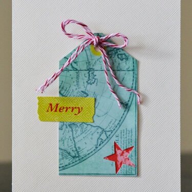 Merry Card **Write.Click.Scrapbook.**