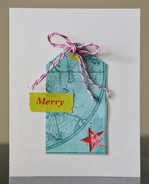 Merry Card **Write.Click.Scrapbook.**