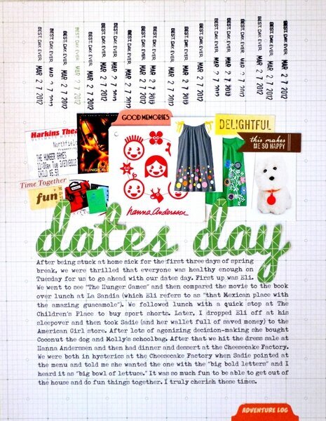 Dates Day **Write.Click.Scrapbook.**