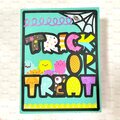 Trick or Treat Halloween Overlay Card