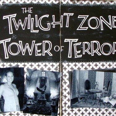 &quot;T&quot; - The Twilight Zone Tower of Terror