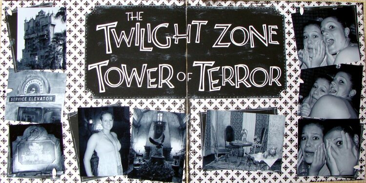 &quot;T&quot; - The Twilight Zone Tower of Terror