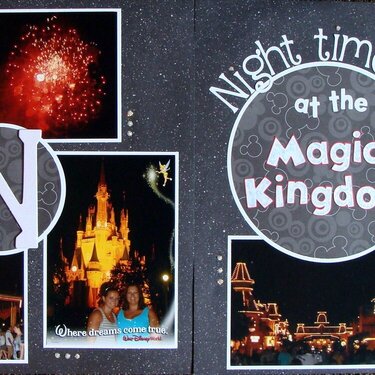 &quot;N&quot; Night time at the Magic Kingdom