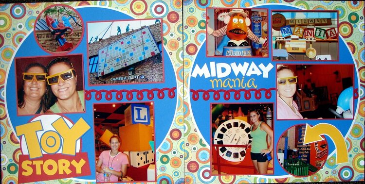 &quot;T&quot; Toy Story Midway Mania