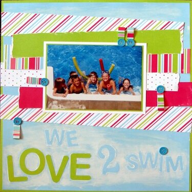 We Love 2 Swim