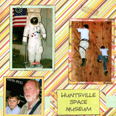 Dakota 6th Grade Field Trip Huntsville Space museum 2006