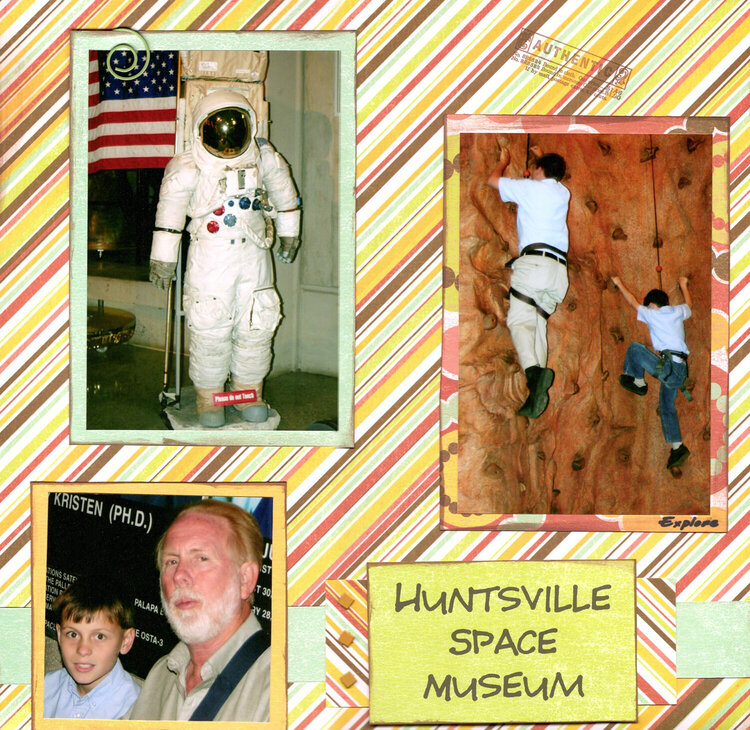 Dakota 6th Grade Field Trip Huntsville Space museum 2006