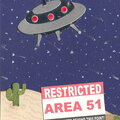 Area 51 Birthday Card Outiside