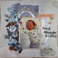 Intro pages to David's Scrapbook