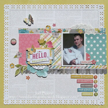 Hello Beautiful *My Creative Scrapbook*