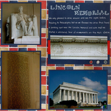 Lincoln Memorial (left)
