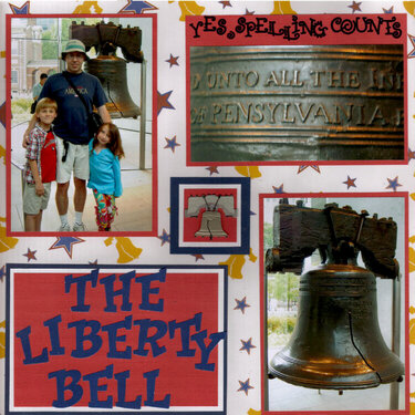 The Liberty Bell (right)