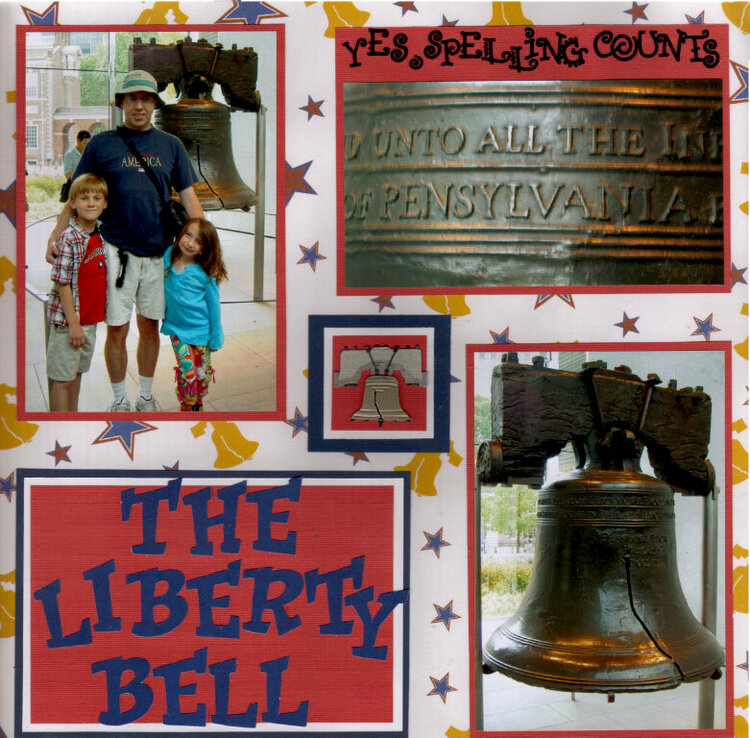 The Liberty Bell (right)