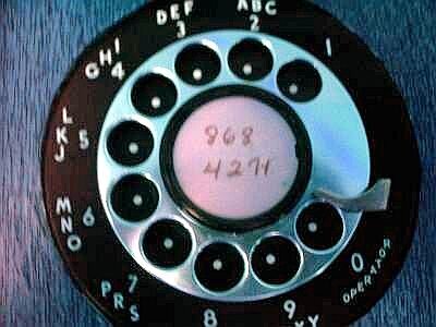 9. Rotary Dial Phone {9 points}