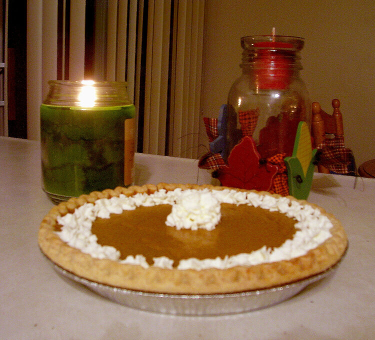 5. Pumpkin Pie {7 points}