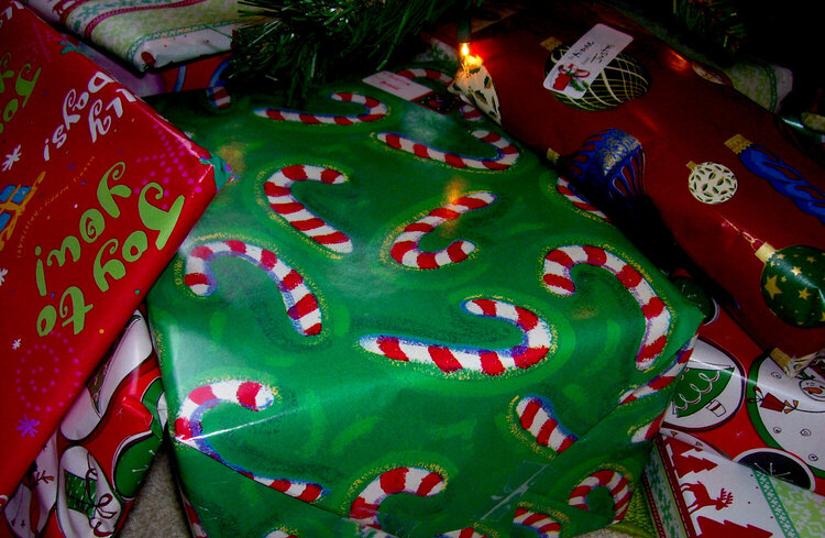 22. A Wrapped Present { 7 points} + mini-challenge #1
