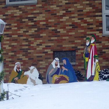 22. Nativity Scene {7 pts}