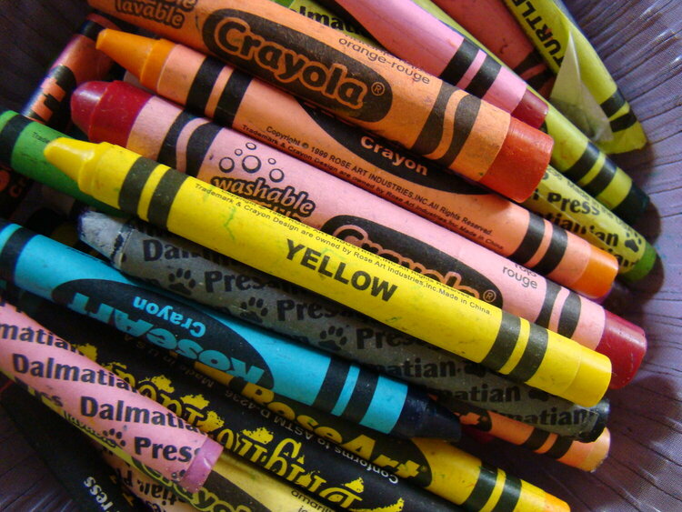 3. A Yellow Crayon {10 points}