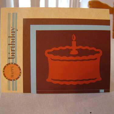 Birthday Card for Hubby