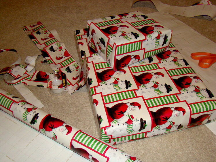 6. Wrapped Gifts {5 pts}