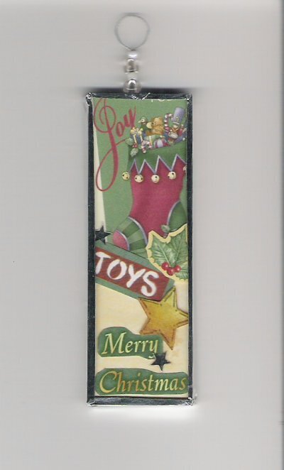 Merry Christmas ornament (front)