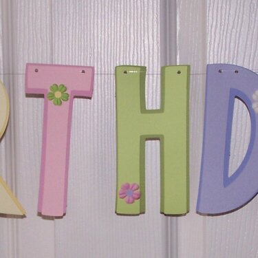EASTER/BDAY BANNER CLOSE UP