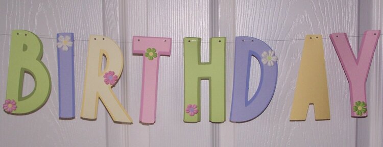 EASTER/BDAY BANNER CLOSE UP