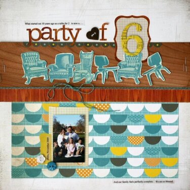 Party of 6  *Studio Calico Home Front*