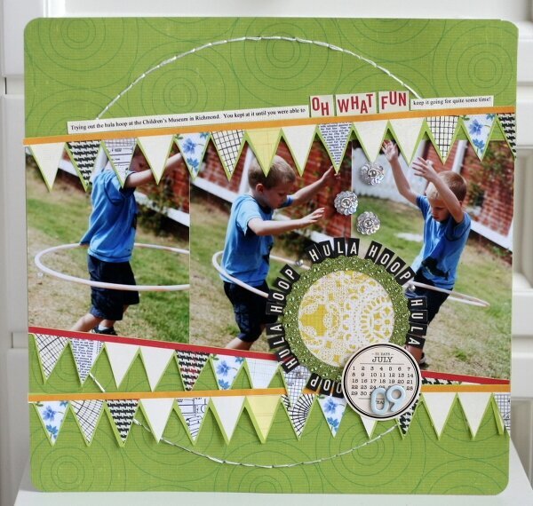 Hula Hoop  *Studio Calico December kit*