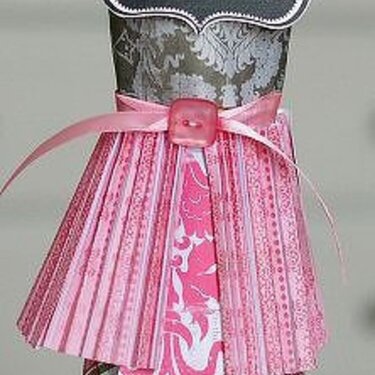 Style dress form  **Pink Paislee**