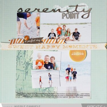 Serenity Point *Studio CAlico December Kit*