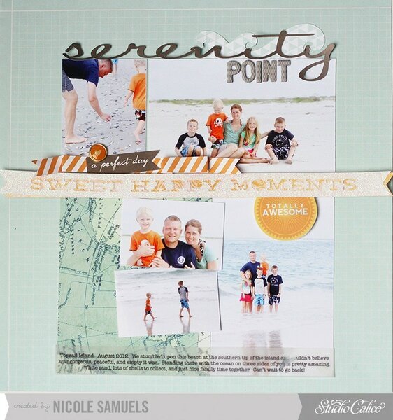 Serenity Point *Studio CAlico December Kit*