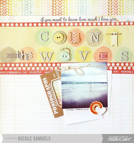 Count the Waves *Studio Calico October Kit*