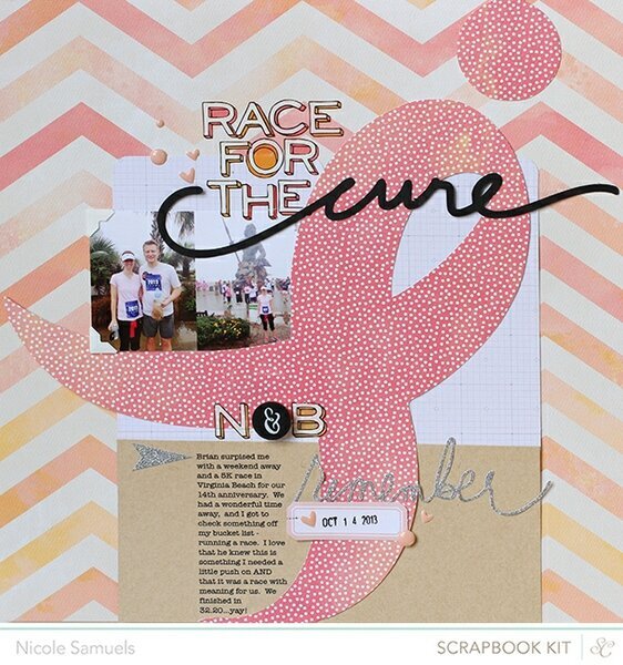 Race for the Cure *Studio Calico December kit*