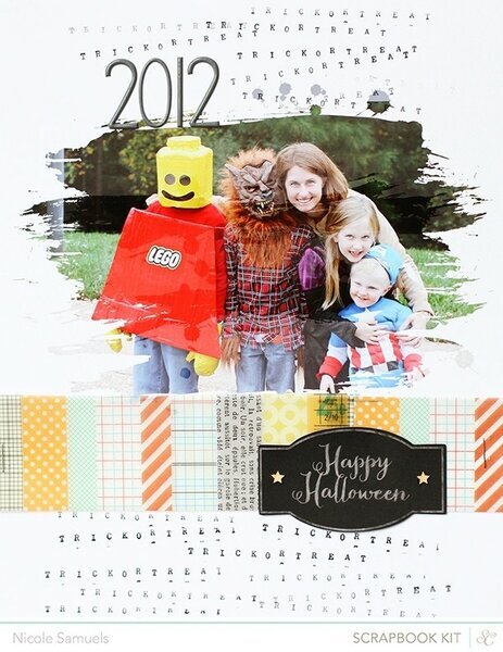 Happy Halloween *Studio Calico September kit*