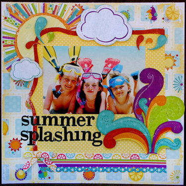* Bo Bunny - Sun Kissed**Summer Splashing