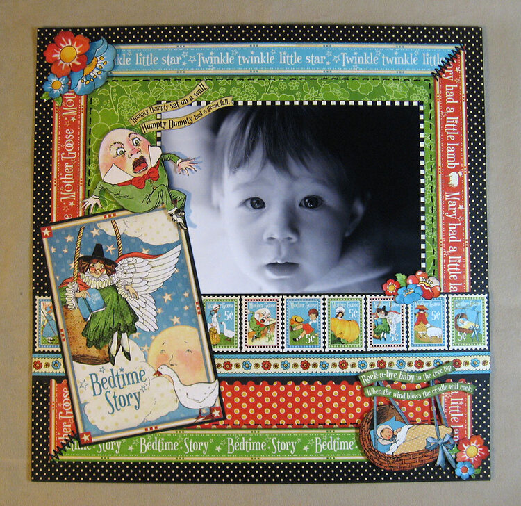 12 x 12 Mother Goose Layout