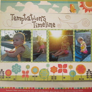 Temptation&#039;s Timeline
