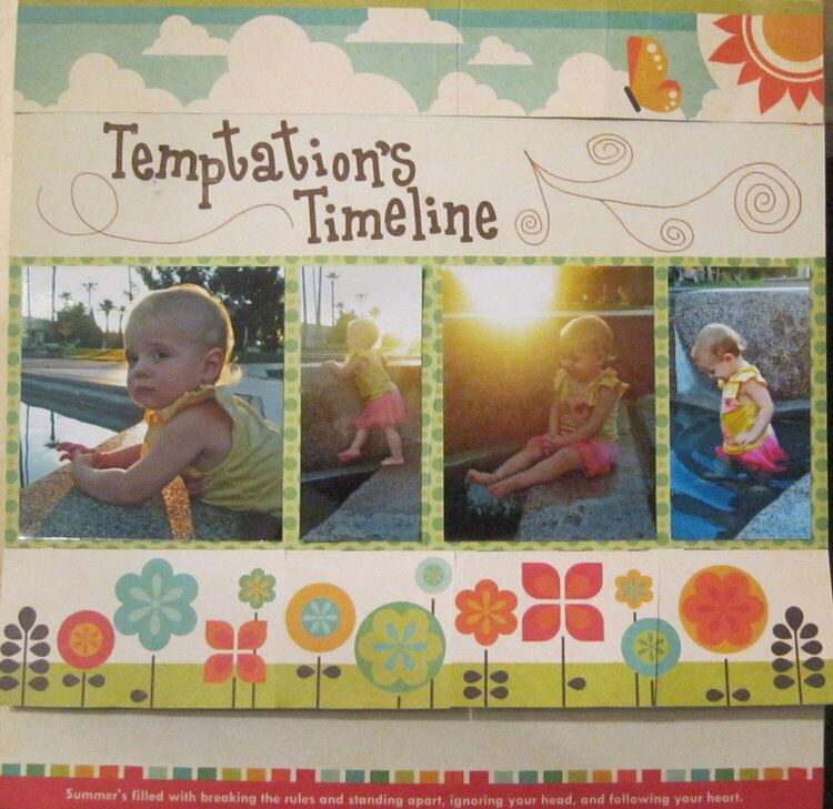 Temptation&#039;s Timeline