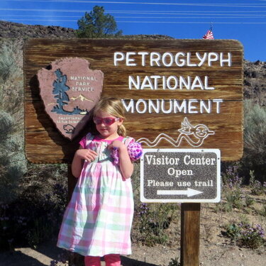 April POD Petroglyphs National Monument