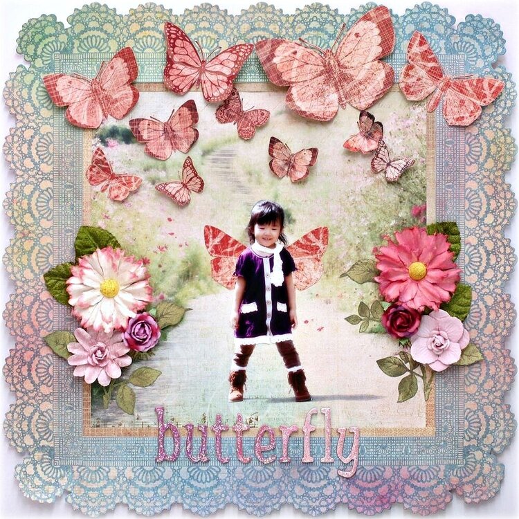 Butterfly *My Creative Scrapbook GDT*