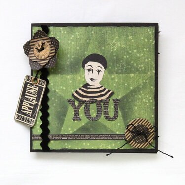 You are amazing pop-up card cover *Graphic 45*