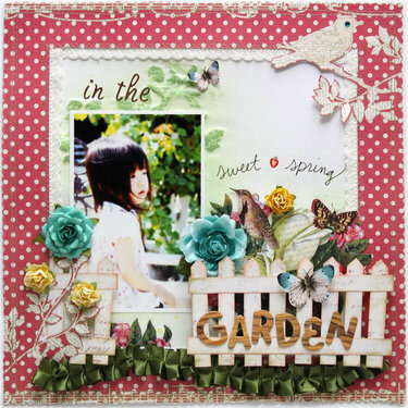 in the garden *Creative Scrappers #110*