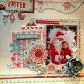 Santa first time at pre-school:)