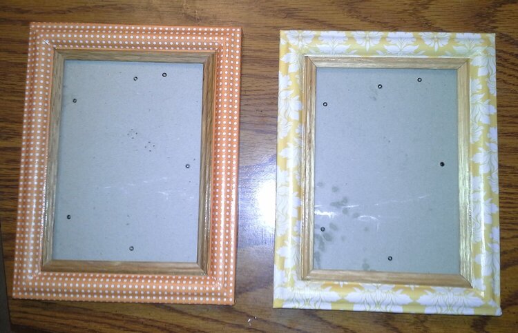 Fall Picture frames
