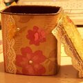 Homemade/Decorated album "tin"