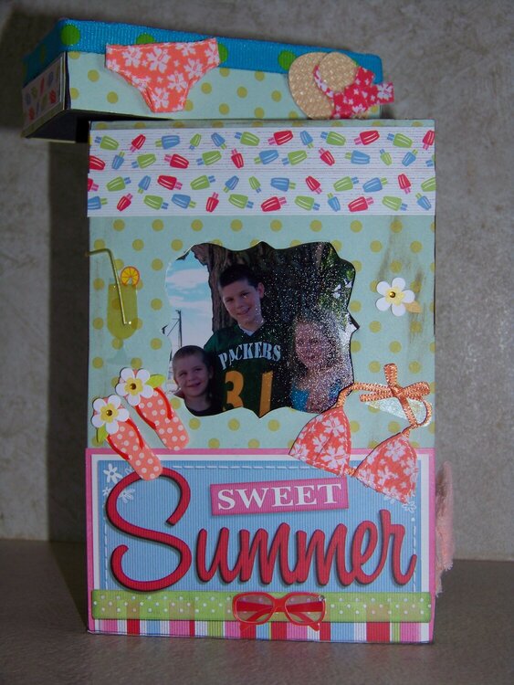 Sweet Summer Photo Recipe Box
