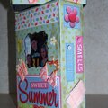 Sweet Summer Photo Recipe Box (SIDE VIEW)